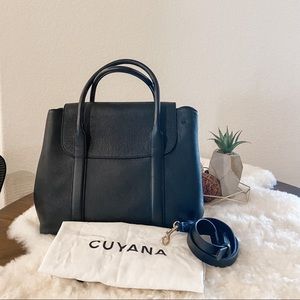 VGUC Cuyana Trapeze Satchel Black
